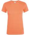 01825 Ladies Regent T Shirt Apricot colour image